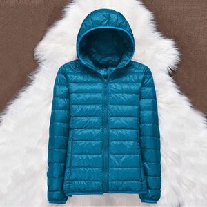Amy's Closet Blue Puffer Jacket